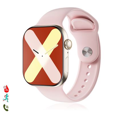 Smartwatch Dam S10 Monitor Cardiaco Ecg Bluetooth T Rosa