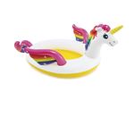Colchoneta hinchable Intex 57441NP Piscina hinchable ""unicornio"" con pulverizador