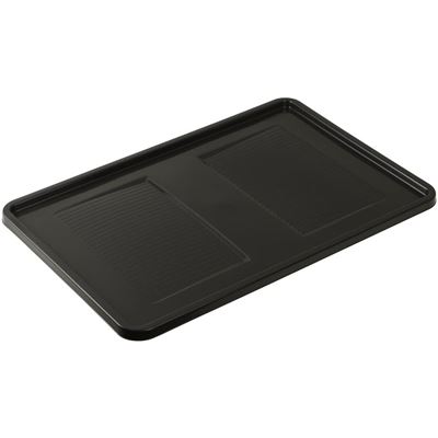 Tapa Para Caja De Almacenaje Keeeper Roberta Gris Grafito 60x40cm