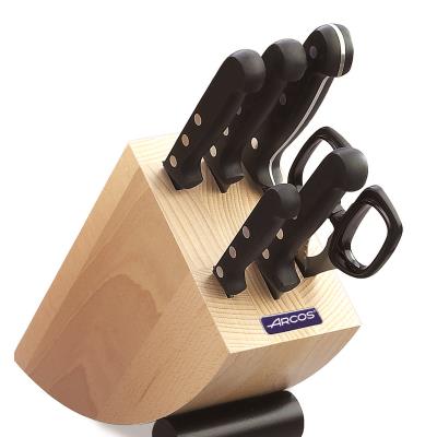 Taco De 5 Cuchillos Y Tijeras Arcos Universal 285600 Juego De 6 Piezas Y Caja De Regalo