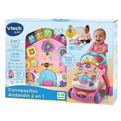 Andador y Correpasillos Vtech andandín 2 en 1 rosa