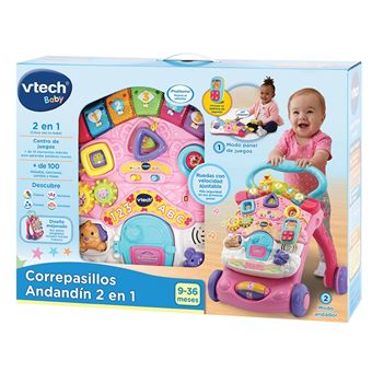 Andador y Correpasillos Vtech andandín 2 en 1 rosa