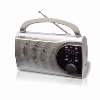 cáscara Adulto Ananiver Radio portatil Haeger SURROUND AM/FM AC/DC - Radio portátil - Los mejores  precios | Fnac