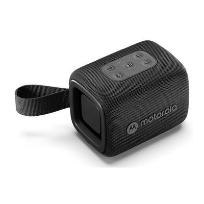 Altavoz Bluetooth 5.3 Rokr 300 Motorola Sound Resistente Al Agua Y Al Polvo Negro