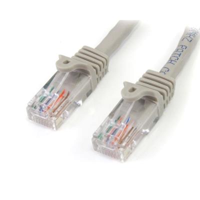 Startech.com Gris Cable De Red Ethernet 15M Utp Patch Snagless Sin Enganches Cat5e Cat 5E Rj45 - Cables De Red