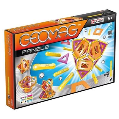 GEOMAG PANELS Juego de construcción magnética 114 piezas