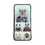 Carcasa para Smartphone compatible con Samsung Galaxy A3 2016 animales vestidos