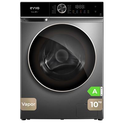 EVVO Lavadora 10 kg carga frontal Nova P10, 1200 rpm, Clase energética A, , Lavado Rápido 15'