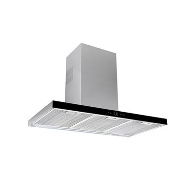 Campana Extractora Decorativa Teka Dlh686t 60cm Inox Y Negro