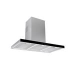 Campana extractora decorativa Teka DLH686T 60cm inox y negro