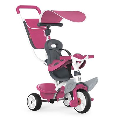 Triciclo Smoby 741101 Baby Balade rosa 2