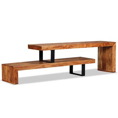 Mueble Para La Televisión Vidaxl De Madera Maciza De