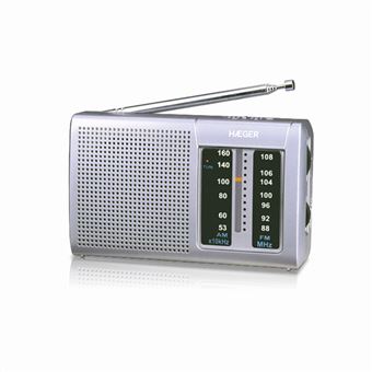 polvo Aleta preparar Radio portatil Haeger GOAL AM/FM - Radio portátil - Los mejores precios |  Fnac