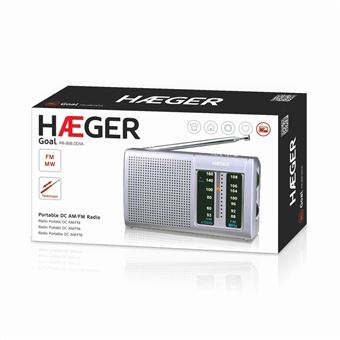 polvo Aleta preparar Radio portatil Haeger GOAL AM/FM - Radio portátil - Los mejores precios |  Fnac