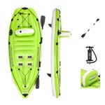 Kayak Hinchable Bestway Hydro-Force Koracle 270x100 cm Individual con Remo y Bomba