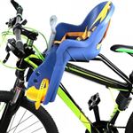 Silla delantera infantil para bicicleta Color - Azul/Amarillo
