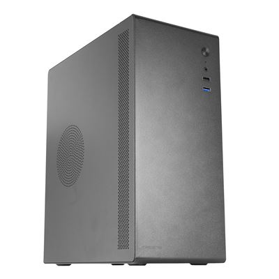 Mars Gaming Negro/Blanco Tacens Novax, Caja Pc Ultracompacta Micro-Atx, Diseño Totalmente Metálico Ultrarresistente, 1X Ventilador Trasero 80Mm, Caja Minitorre Con Amplia Capacidad Interna, Caja Profesional En O - Imagen 3