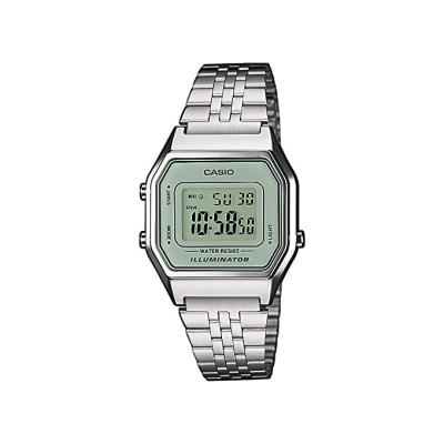 Reloj Digital Casio vintage mujer acero y resina plateado collection la680wea7ef de pulsera para gris iconic 33mm