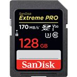 Tarjeta Memoría Sandisk Extreme Pro Sdxc Card 128Gb 170Mb/S V30 Uhs- I U3