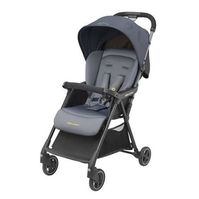 Confort Diza Silla de paseo plegable una sola mano y multifuncional cochecito bebé comfort brave grafito carrito individual negro gris