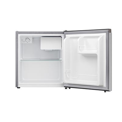 SEVERIN Mini frigorífico de 43 litros, nevera pequeña extrasilenciosa con  bisagra reversible, mini nevera de bajo consumo con balda y cajón para