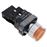 Pulsador de enganche BeMatik 22mm 400V 10A con bloqueo y luz LED naranja_0