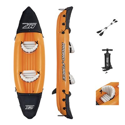 Kayak Hinchable Bestway Hydro-force Lite-rapid 321x88x42 Cm 2 Personas Con Remos