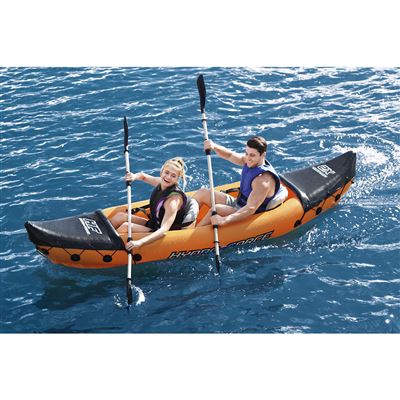 Hydro-Force Rapid X3 Inflatable Three-Person Kayak Set 12'6”