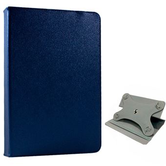Funda COOL Ebook / Tablet 9 pulg Liso Azul Giratoria - 1