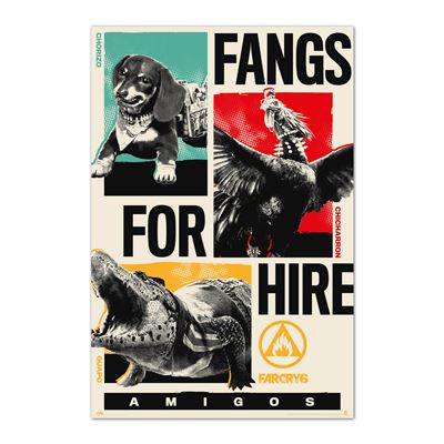 Poster Far Cry 6 Fangs For Hire