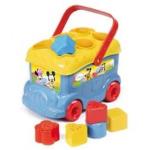 Juguete Educativo Clementoni 14395 mickey mouse con piezas para encajar formas y