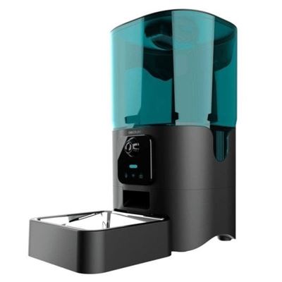 Cecotec Negro Comedero Inteligente Para Mascotas Pumba 6000 Purrfect Meal Smart Vision 6L