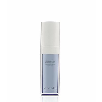 Sérum Facial Renovador De Noche Para Pieles Mixtas-grasas Atashi Fresh & Pure 30ml