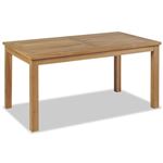 Mesa de centro vidaXL madera de teca 90x50x45 cm