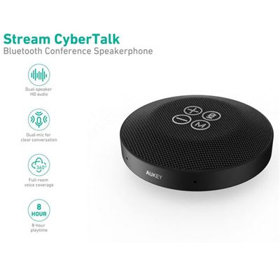 Altavoz Aukey Stream Cybertalk Bluetooth Negro