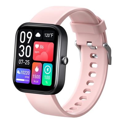 Smartwatch Dudao Gts5 2"" Bluetooth Carga Magnética Ip67 Rosa