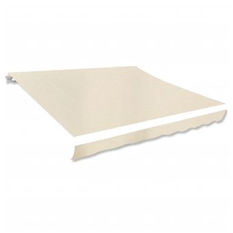 Parte Superior Del Toldo vidaXL, Lona Crema 3x2,5M Marco No Incluido - 1