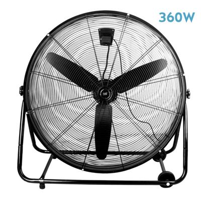 Ventilador Industrial Fabrilamp Vendaval 360w Negro 3 Velocidades