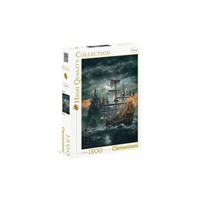 Puzzle Clementoni 1500 Piezas Barco Pirata