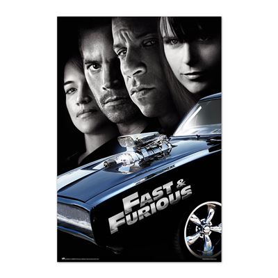 Poster Fast & Furious 4
