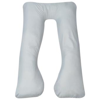 Almohada de embarazo vidaXL 90x145 cm Gris - 1