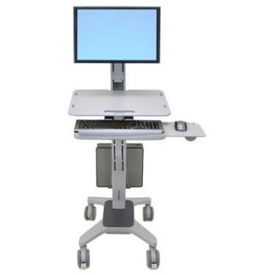Ergotron Workfit C-mod, Single Display Sit-stand Workstation - Soporte De Pie / Suelo
