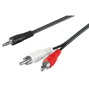 Cable Wentronic 3.5 mm - 2 x RCA, 1.5 m - 1