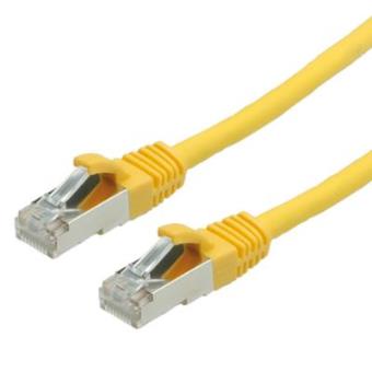 Value S/FTP Patch Cord Cat.6, halogen-free, yellow, 10m - cables de red - 1