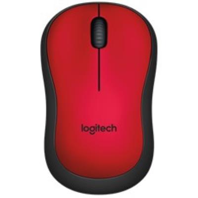 Mouse Logitech M220 Silent Rojo Wireless