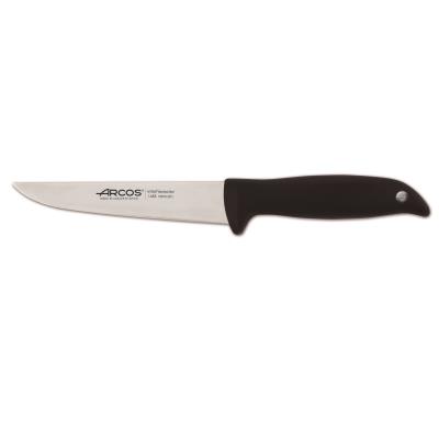 Arcos Cuchillo De Cocina Menorca 145300 De Acero Inoxidable Nitrum Y Mango De Polipropileno Con Hoja De 15 Cm En Blíster