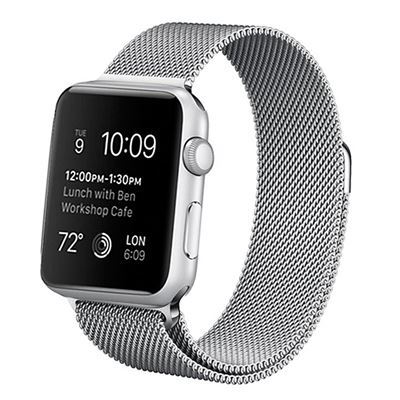 Serie de relojes 40 mm correa correa plateada metalica Accesorios para smartwatch Los mejores precios Fnac