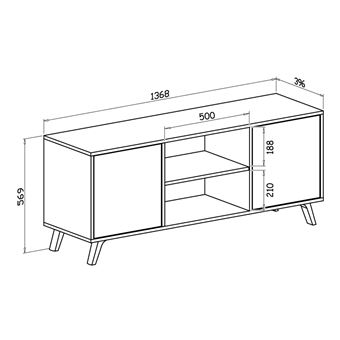 Skraut Home, Muebles de Salón para TV