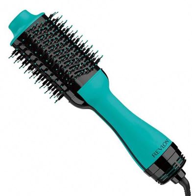 Cepillo De Peinado Y Secado Teal Blue Revlon Tecnología Iónica 2 Velocidades Azul