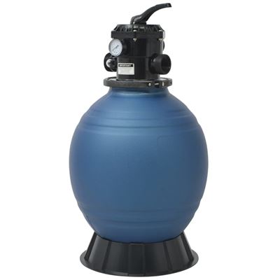 Filtro De Arena La Piscina 18 Inch/460 Mm Redonda Azul